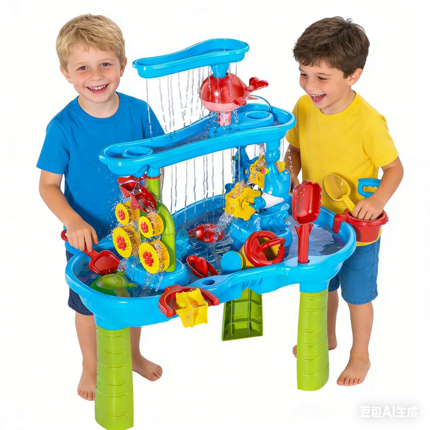 Kids Outdoor Water Play Table for Summer Fun