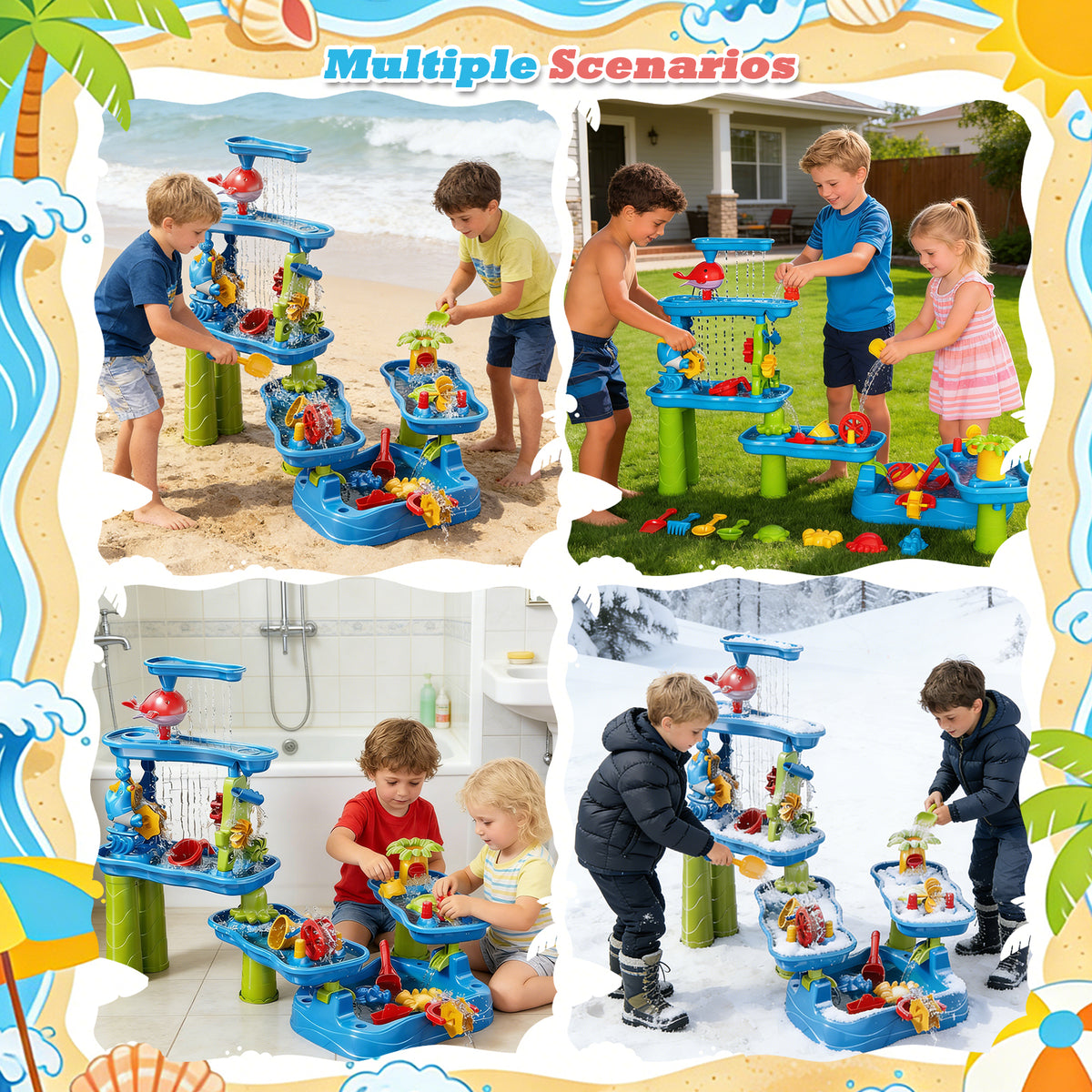 Large Multi-Level Water Activity Table