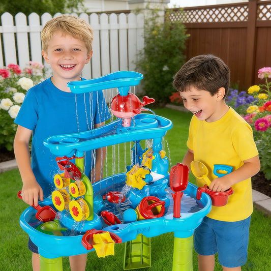 Kids Outdoor Water Play Table for Summer Fun