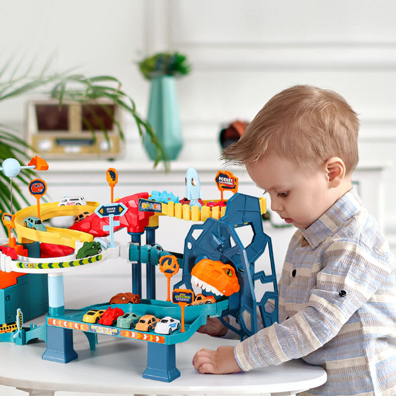 Dinosaur Mountain Road Vehicle Track Set