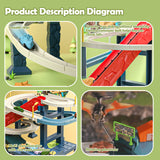 Dinosaur Volcano Adventure Track Set