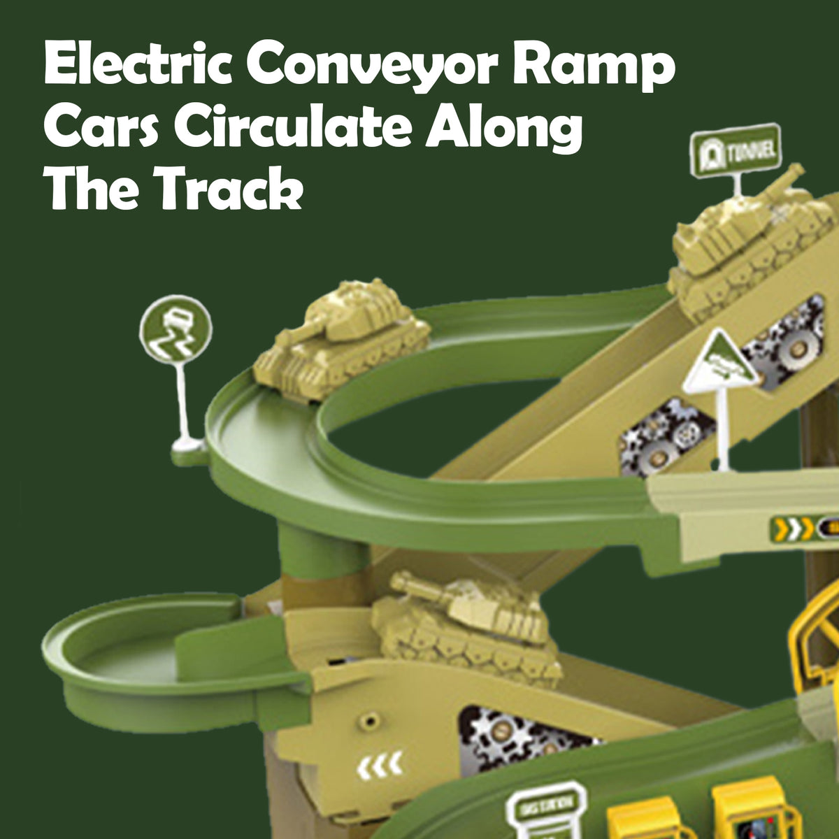 Rocket Base Vehicle Adventure Playset