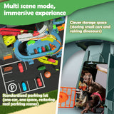 Dinosaur Volcano Adventure Track Set