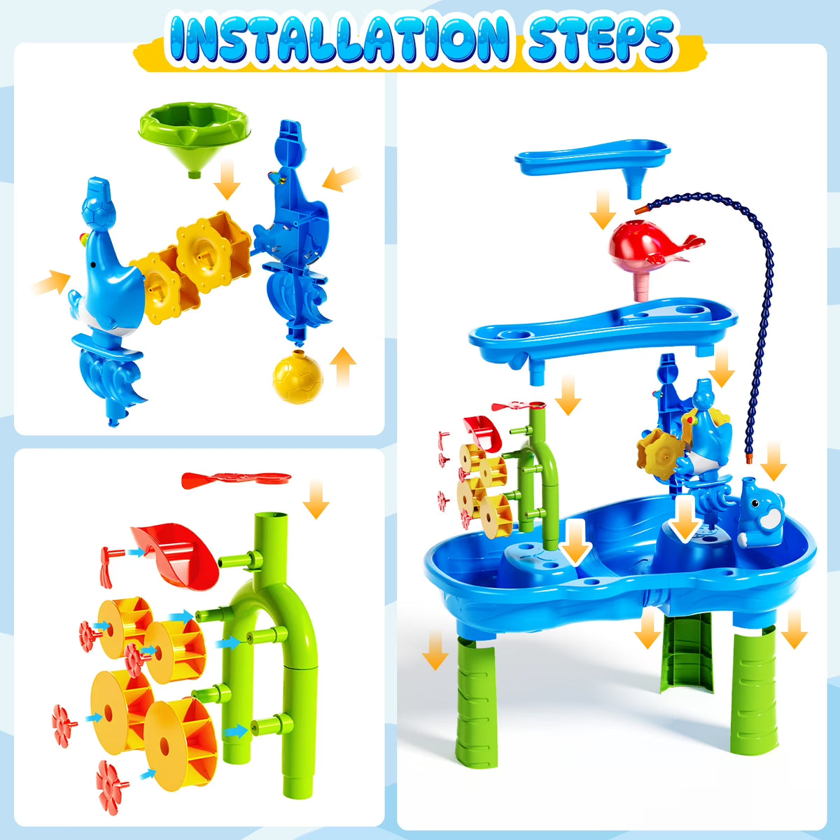 Water and Sand Activity Table