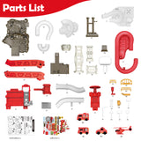 Fire Station Rescue Vehicle Playset