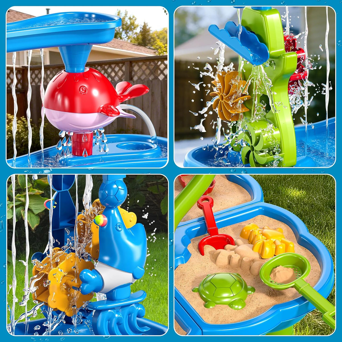 Multi-Level Water and Sand Activity Table
