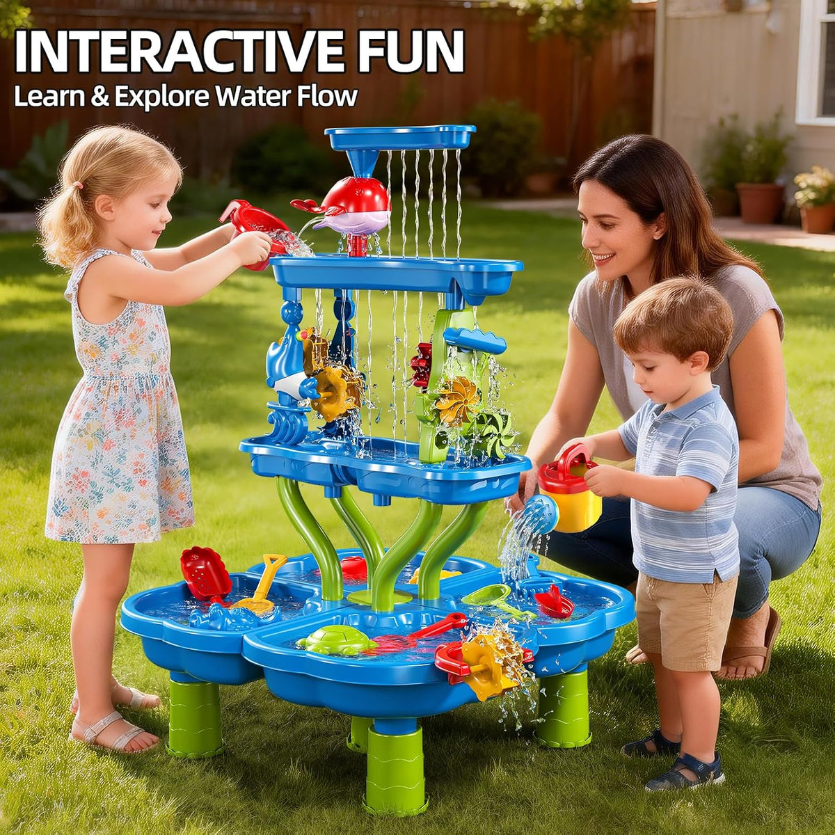 Multi-Level Water and Sand Activity Table