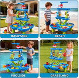 Multi-Level Water and Sand Activity Table