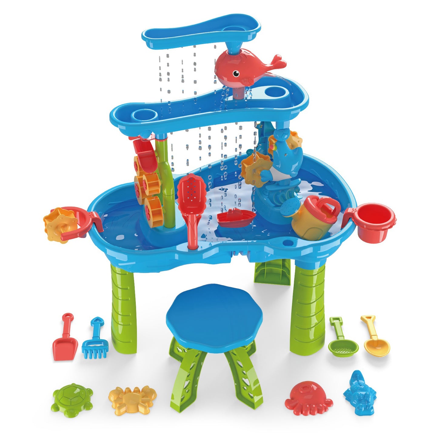 Kids Outdoor Water Play Table for Summer Fun