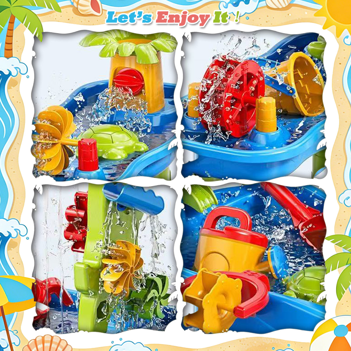 Large Multi-Level Water Activity Table