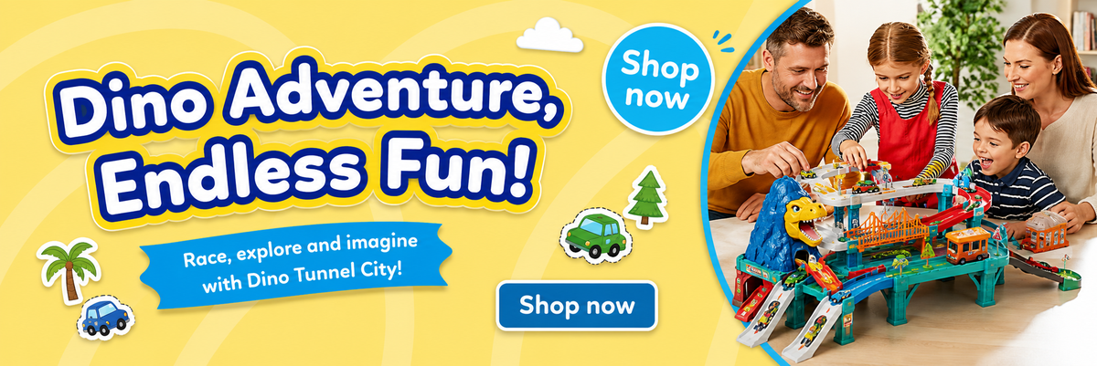 Dinosaur toy homepage banner